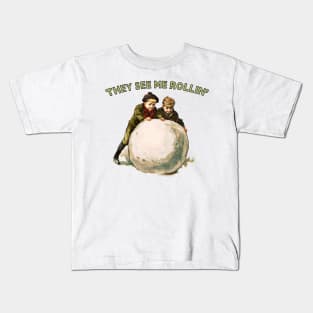 They See Me Rollin' / Humorous Xmas Gift Kids T-Shirt